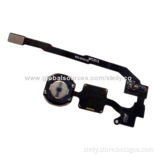 Brand New Mobile phone Home Button Flex Cable for iPhone 5S, Repair Parts Replacement